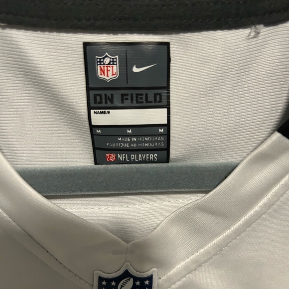 NFL White and Black Football Jersey - Picture 3 of 3